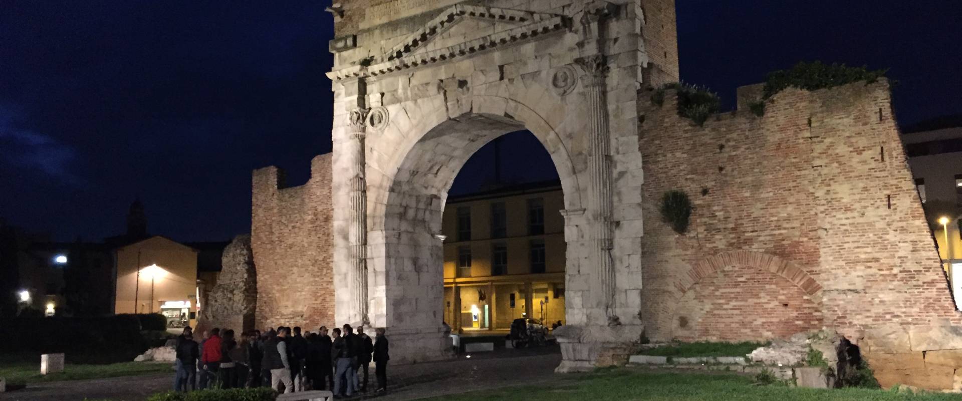 Arco di Augusto - Rimini, Italia foto di Gretelix